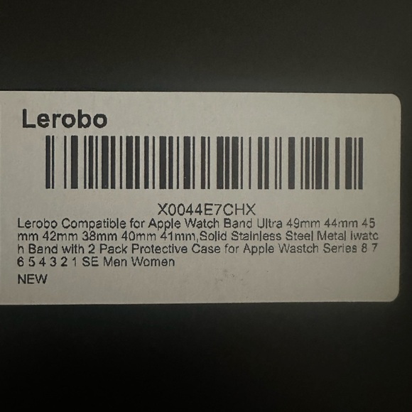 Gold tone/Silver tone Smart Watch Band - Picture 3 of 3